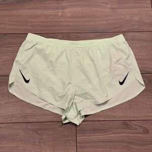Nike Aeroswift Dri-Fit ADV 2" Brief Lined Running Shorts Mens XL Vapor Green